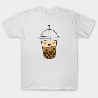 happy milk tea boba T-Shirt